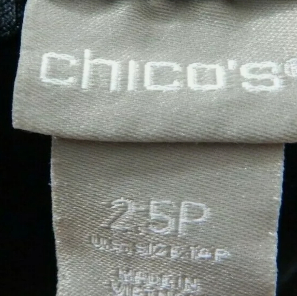 Chico's So Slimming Ankle Crop Ponte Pants - Picture 2 of 3